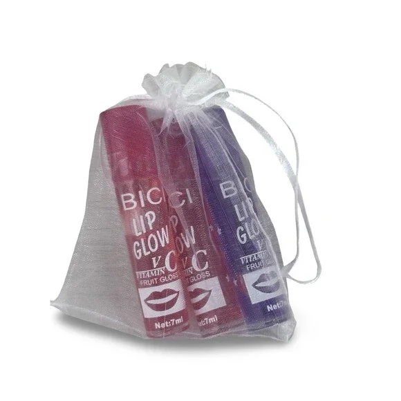 BIC Lip Glow Vitamin C Set of 3 Strawberry/Grape Flavor - Picture 3 of 3